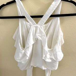 Blusa en hilo corta